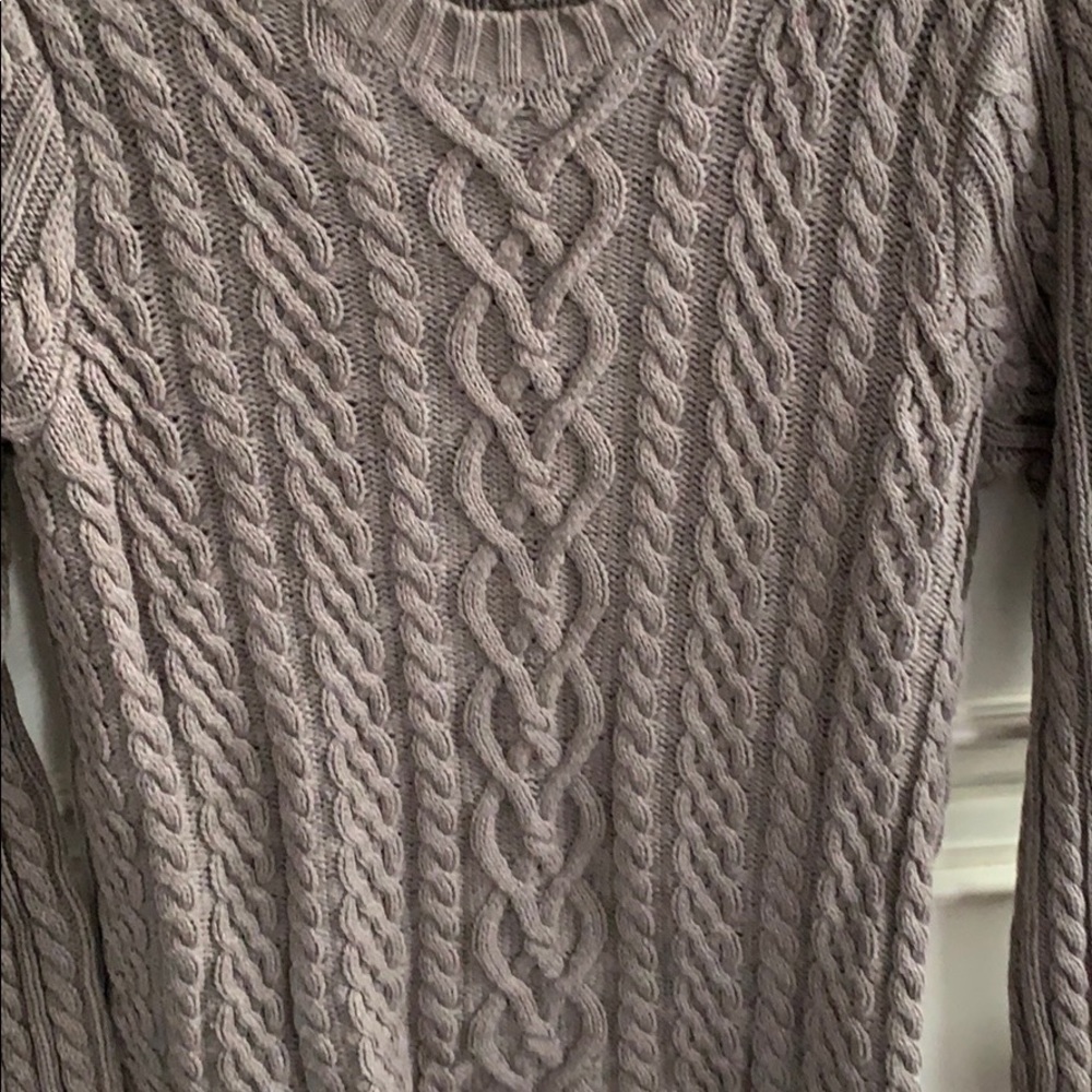 Cable knit sweater - Picture 4 of 4